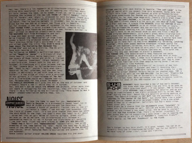 V/A feat. Boss Hog - Glitterhouse Flyer (PRESS, EUROPE) - 2